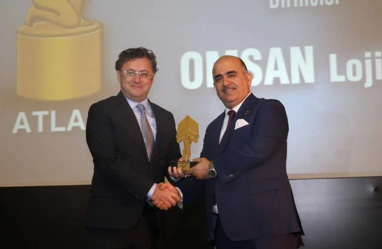 OMSAN, Atlas Lojistik Ödülleri Yarışması'nda Yılın En Başarılı Lojistik Şirketi Seçildi